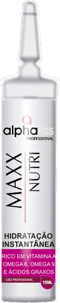 Cód. 014 - Ampola Hid. Instant. Maxx Nutri Cx c/ 10 X 15ml